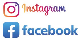 Logos von Instagram und facebook